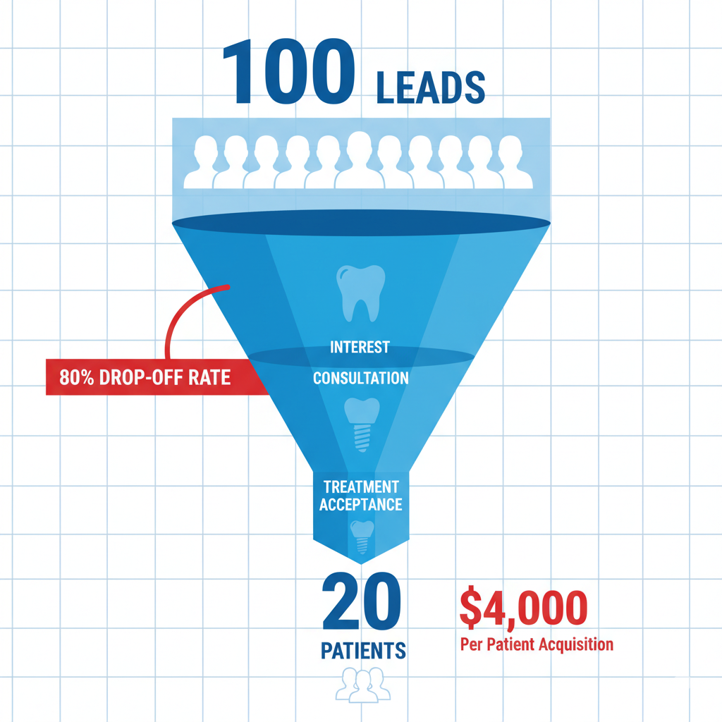 AI Lead Scoring for Dental Implant Clinics — Stop Losing Patients